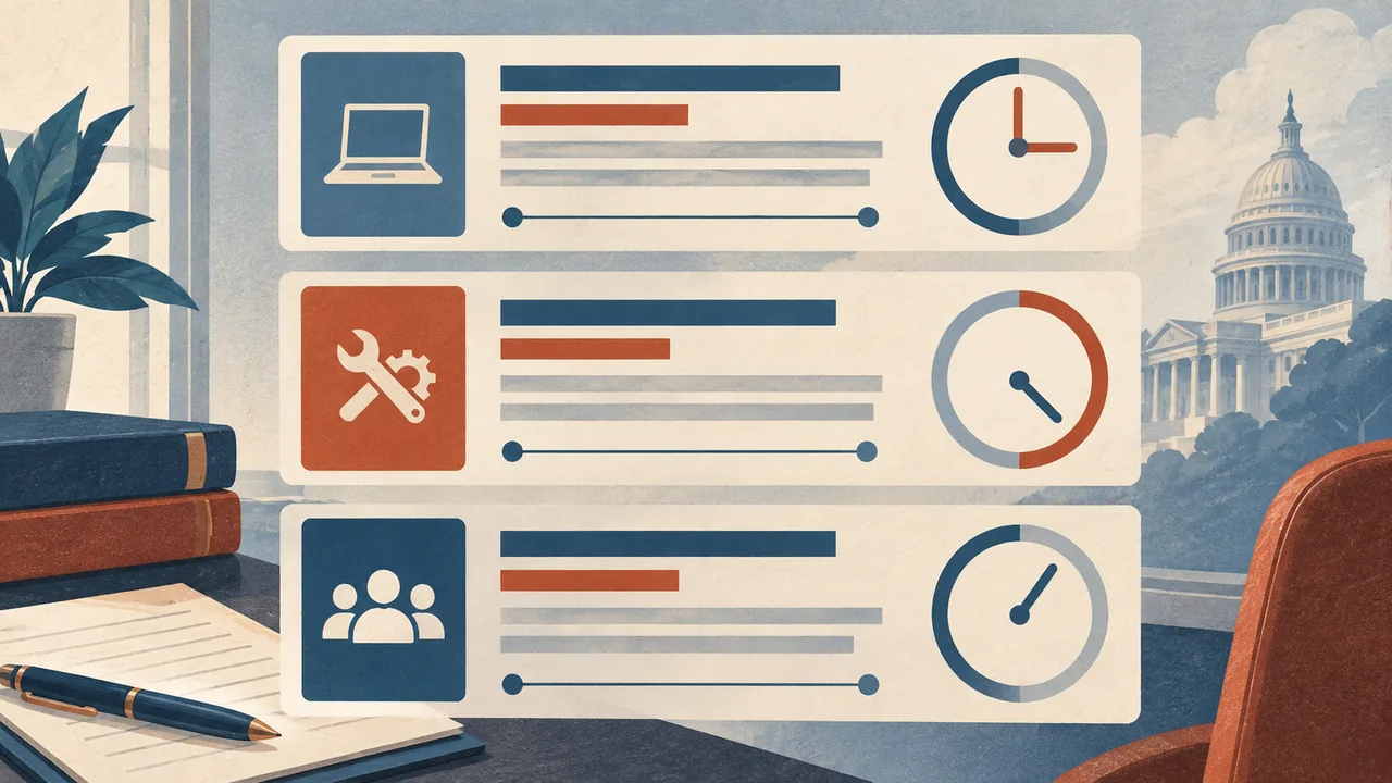 Make hours and dates visible Work-history entries with clear date ranges and weekly hours