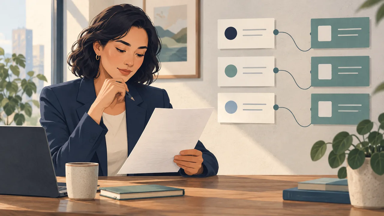 An applicant maps internal role requirements to resume evidence.