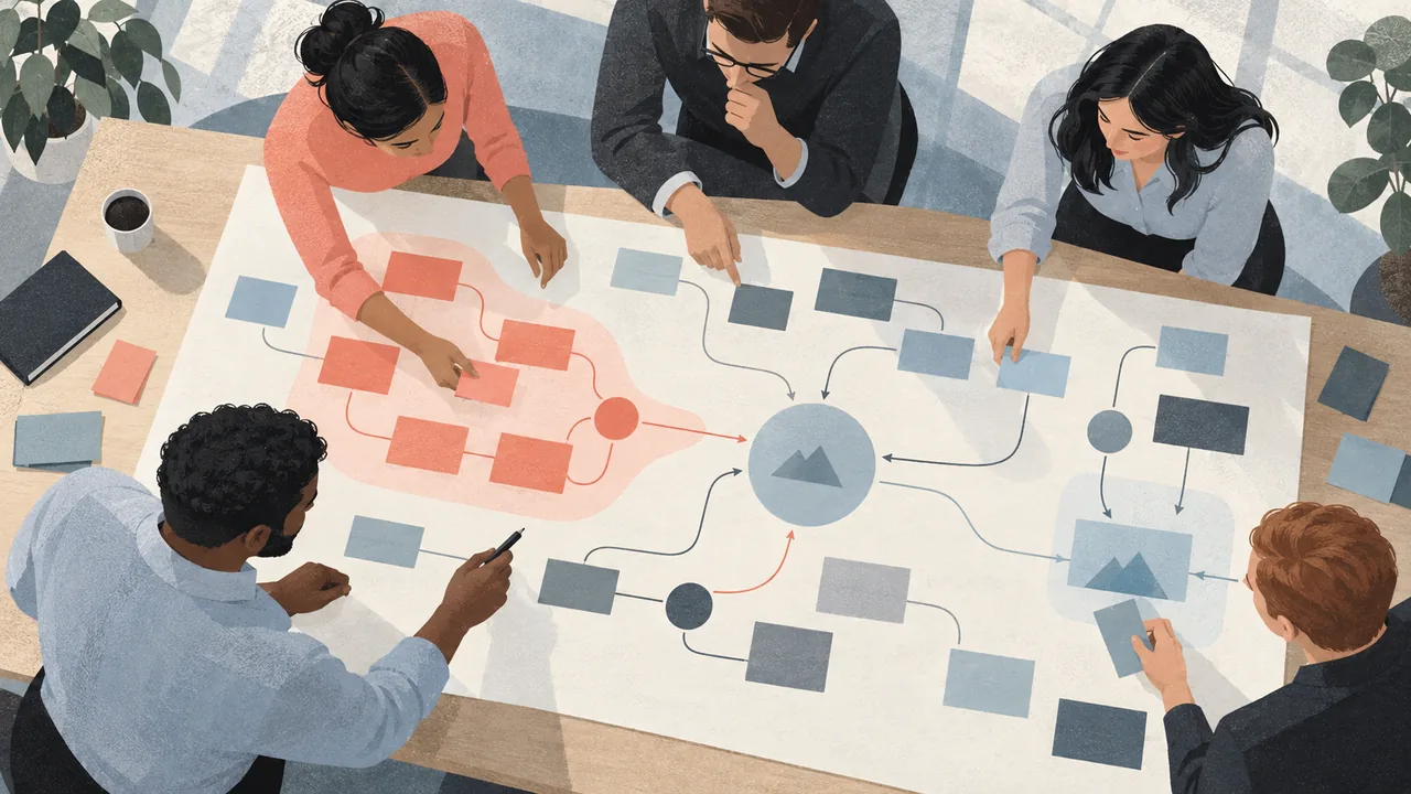 A team project board distinguishes one person's contribution from a shared result.